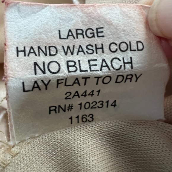 Jessica Max Lace Fringe Y2K Top Sz L Ivory Western Clean Girl Casual Stretch USA - Picture 11 of 12